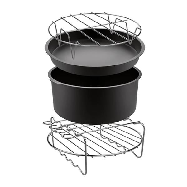 Easy Fry airfryer accessories XXL svart