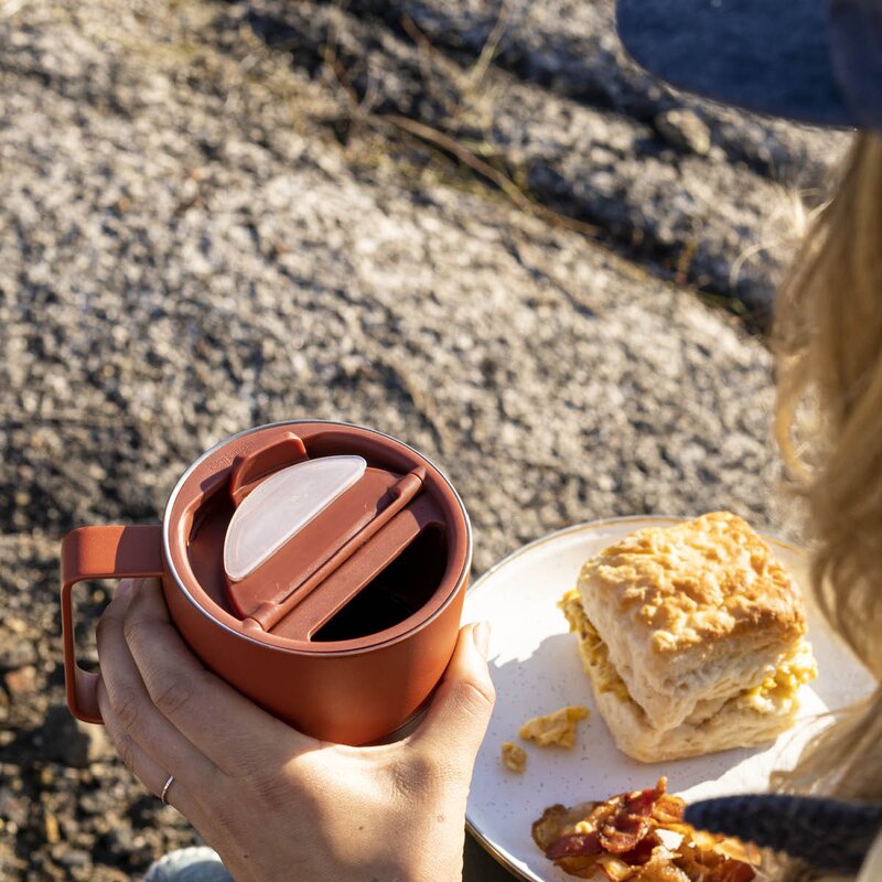 Rise kopp 41 cl med flipplokk Autumn Glaze
