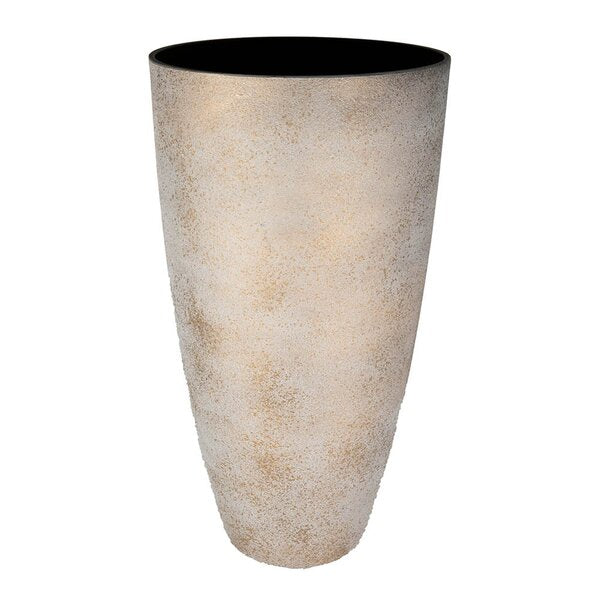 Nova blomsterpotte 36x67 cm concrete gold
