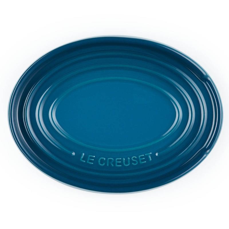 Oval gryteskjeholder 15 cm deep teal