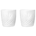 Crispy Porcelain krus 28,5 cl 2 stk hvit