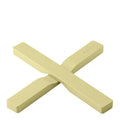 Magnetisk bordskåner 20 cm champagne