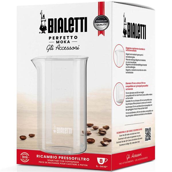 Reserveglass til presskanne 1L klar