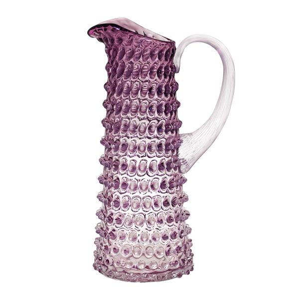 Hobnail karaffel 1L underlay violet