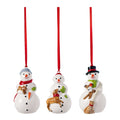 Nostalgic Ornaments snømenn 3 deler