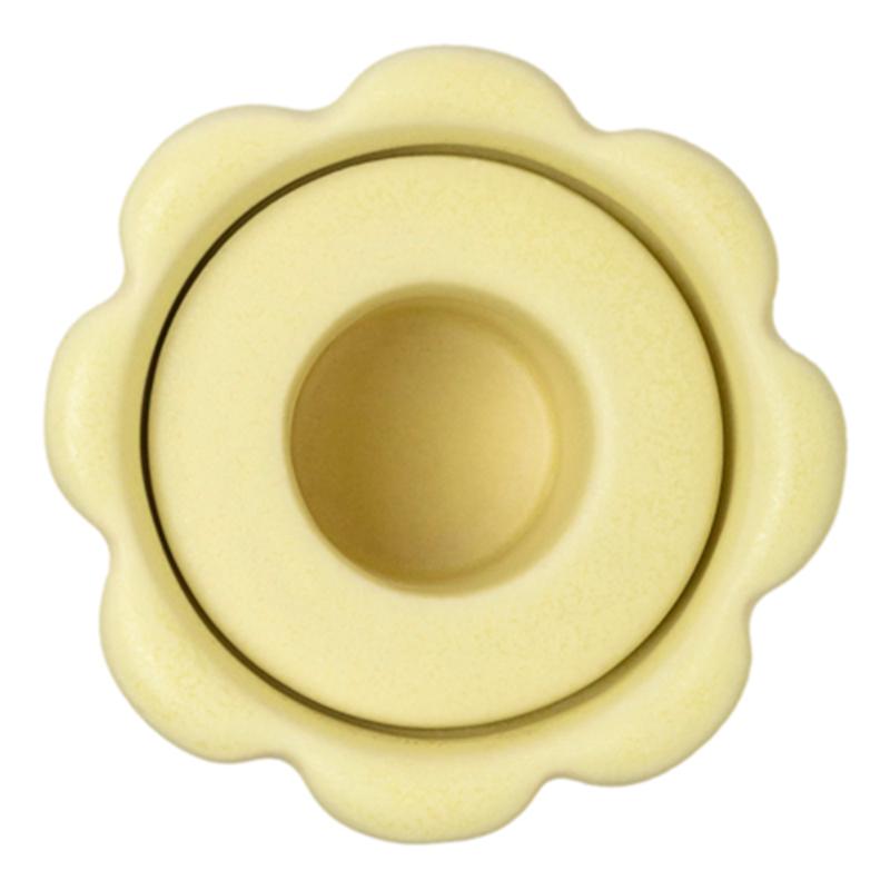 Birgit vase 17 cm pale yellow