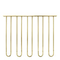 Stilio glass rack 40x30 cm antikk gullfinish