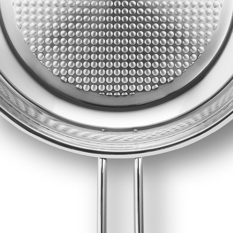 Stainless Steel stekepanne 28 cm honeycomb
