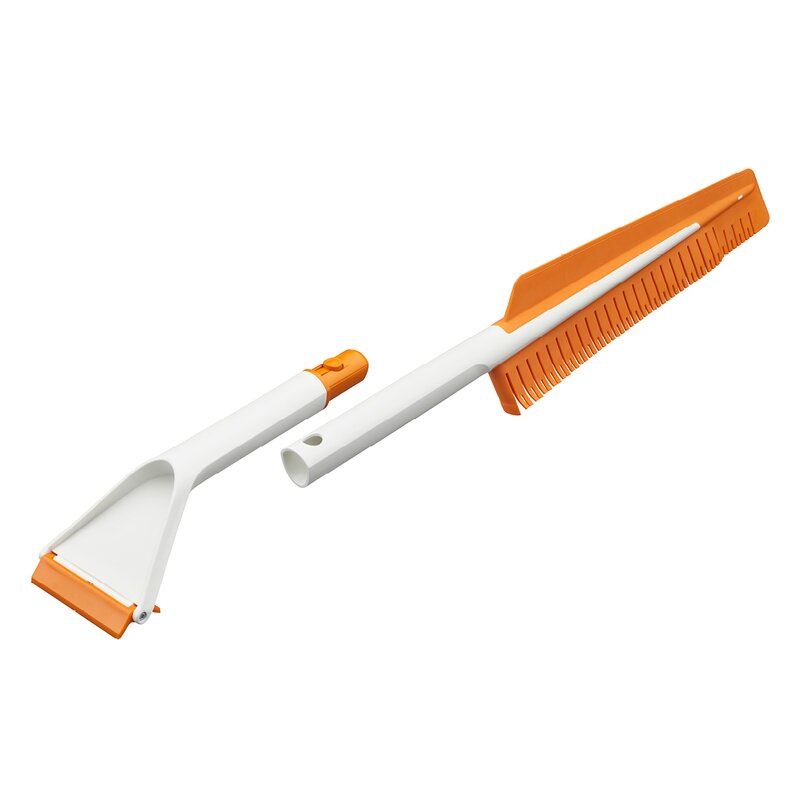 SnowXpert™ børste & isskrape 67,5 cm hvit/oransje