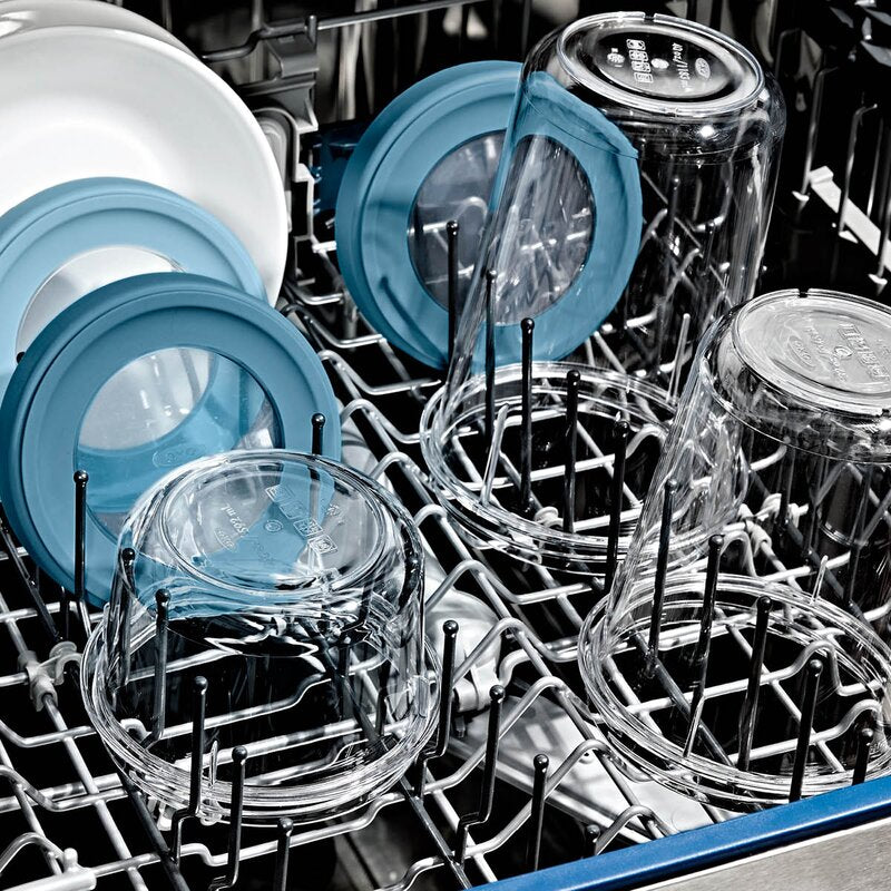 Twist & Stack oppbevaringsboks 94,6 cl 2 stk klar/blå