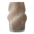Fano vase 25 cm taupe