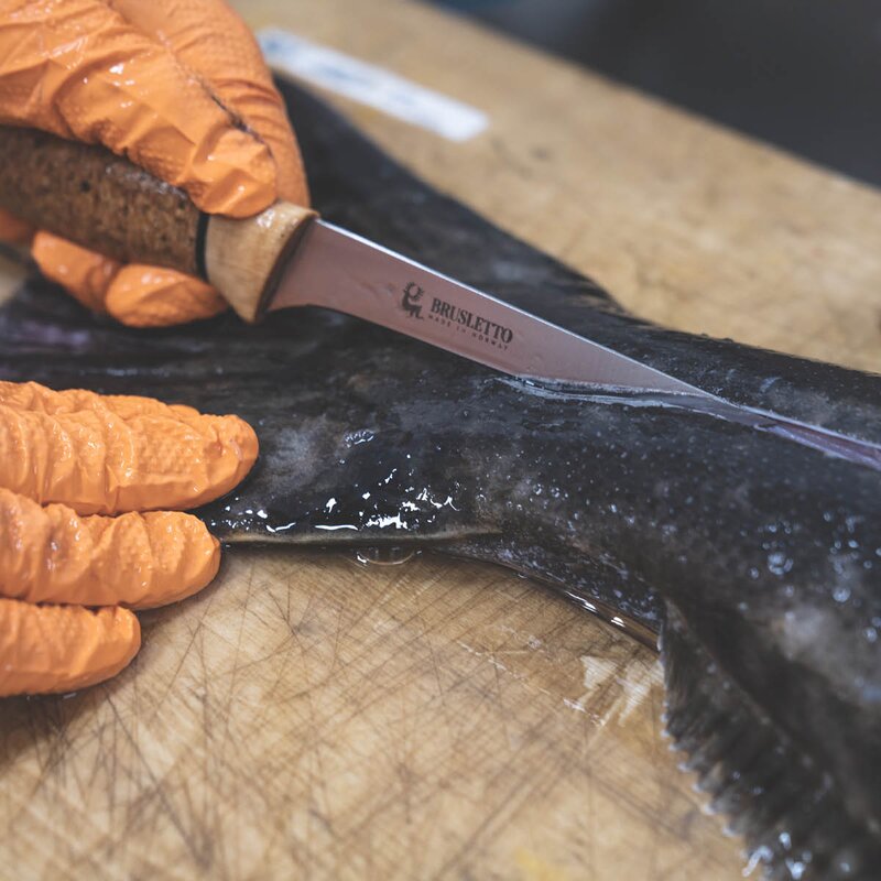 Fiskern fiskekniv 24 cm kork