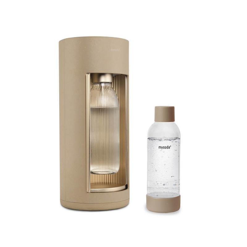 Glassy kullsyremaskin uten sylinder latte