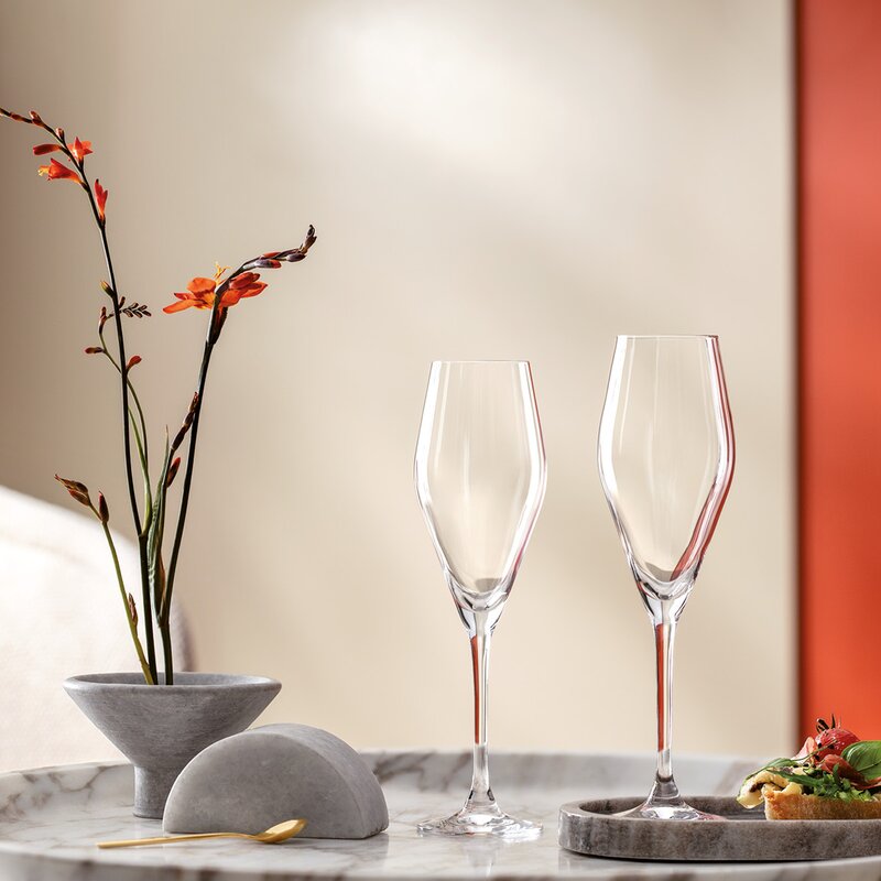 La Divina champagneglass 26 cl 4 stk