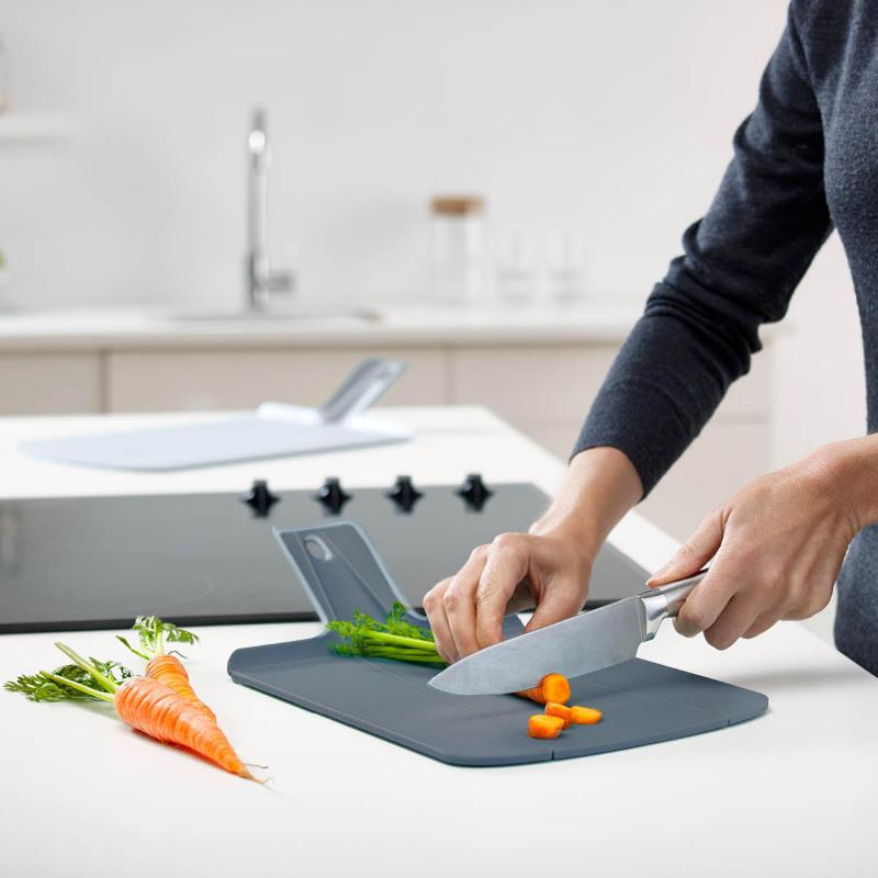 Chop2pot skjærebrett 2 stk blåtoner