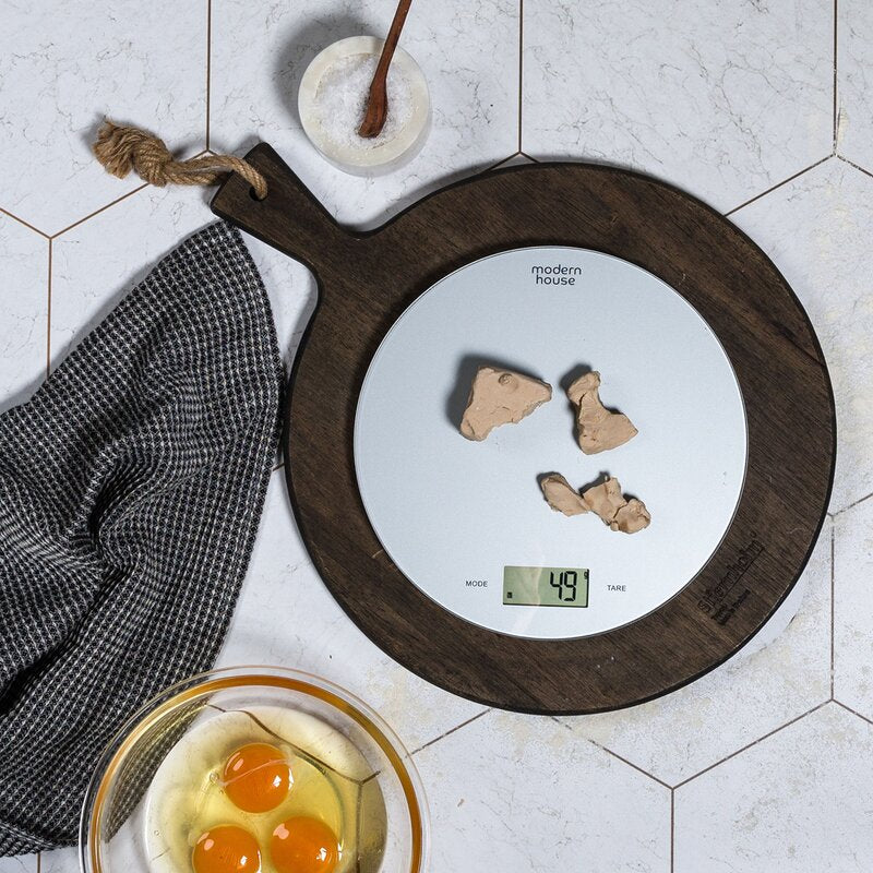 bAYk kjøkkenvekt 1g/6kg grå