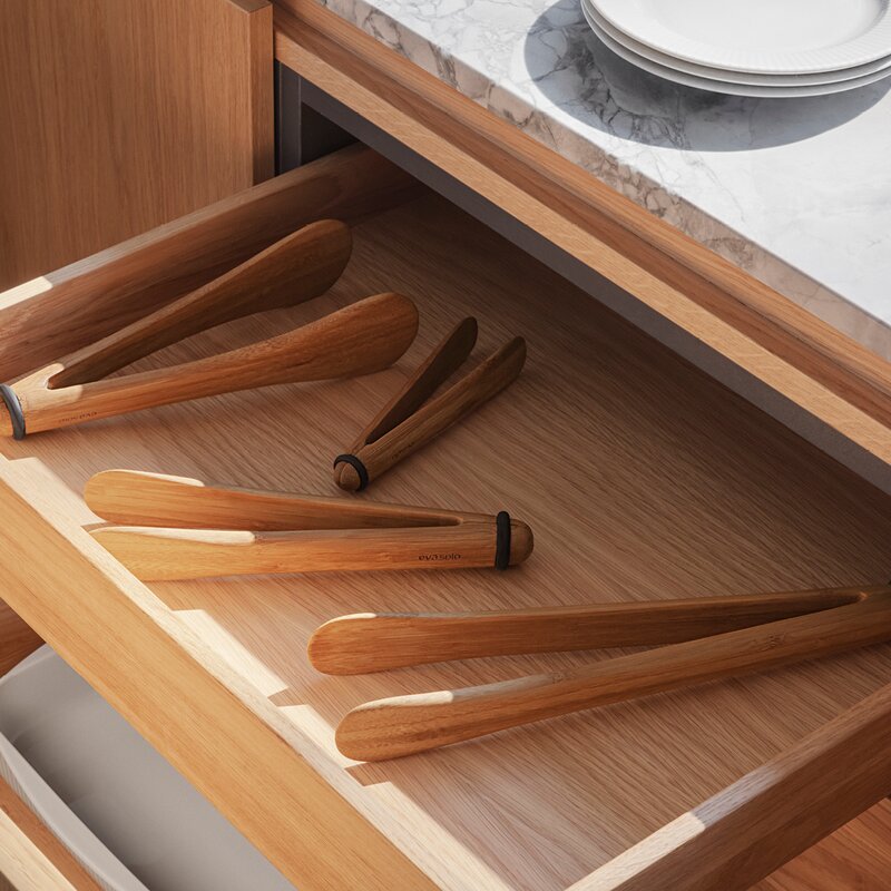 Nordic Kitchen serveringstang 24,5 cm bambus