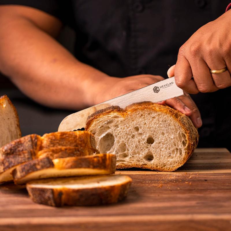 Brødkniv 20 cm skogsgrønn