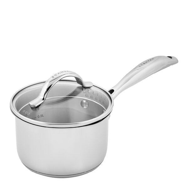 STS kasserolle m/ lokk 1,2L/14 cm