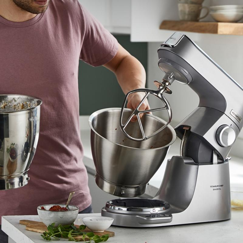 Baker XL kjøkkenmaskin 7L KVL85.124.SI sølv