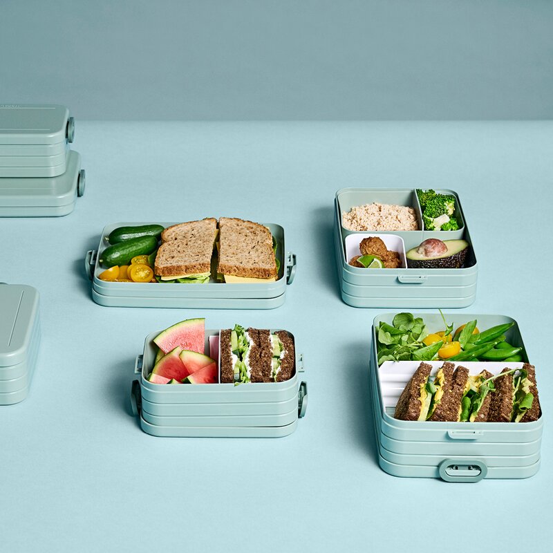 Bento matboks medium nordic sage