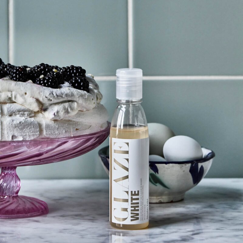 Hvit glasur 150 ml
