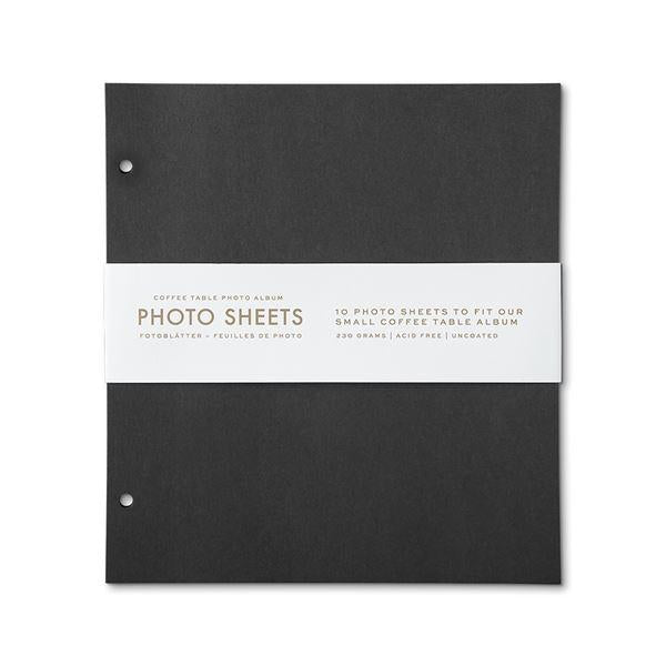 Fotoalbum refill papir liten 10 stk