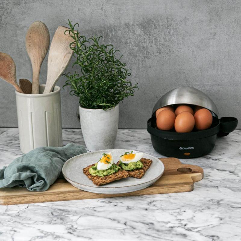 Eggkoker 7 egg rustfritt stål
