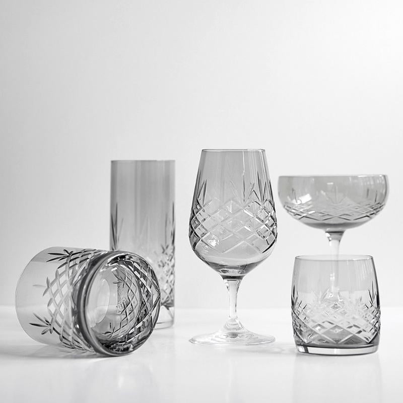 Crispy Aqua vannglass 23 cl 2 stk dark
