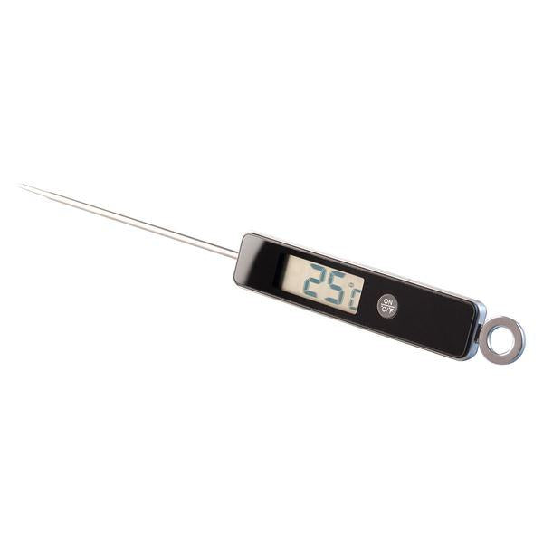 Grad steketermometer digital 26 cm svart