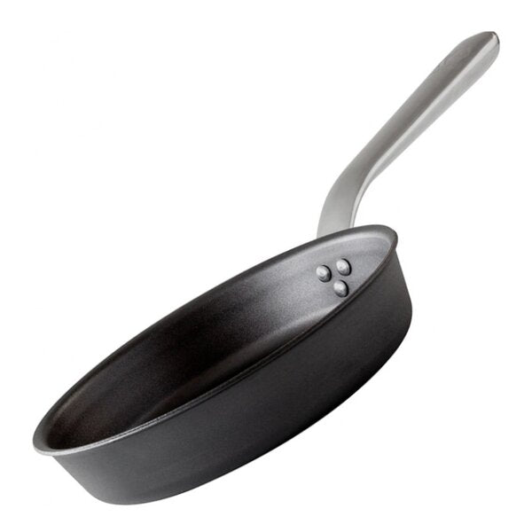 Stekepanne med ergonomisk håndtak 24 cm karbonstål
