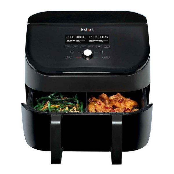 Vortex VersaZone Dobbel airfryer 8,5L svart