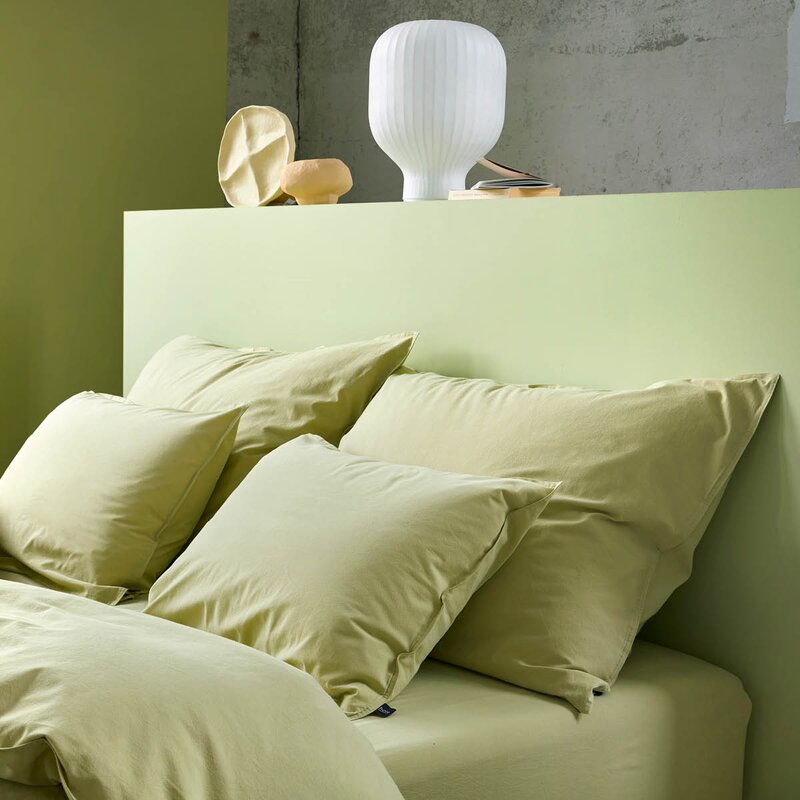 Frøya putetrekk 50x70 cm dempet lime