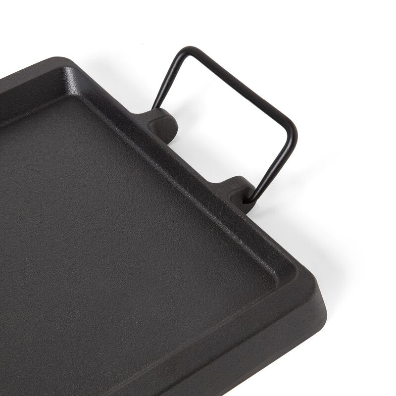 Stekeplate i støpejern 47,5x27 cm