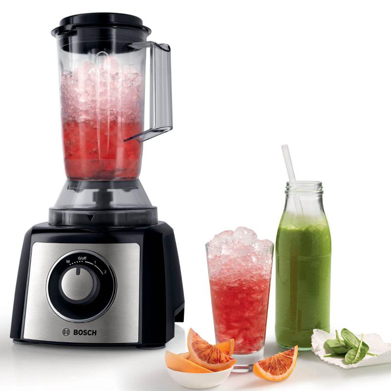 MultiTalent 3 foodprocessor 2,3 L svart Børstet rustfritt stål
