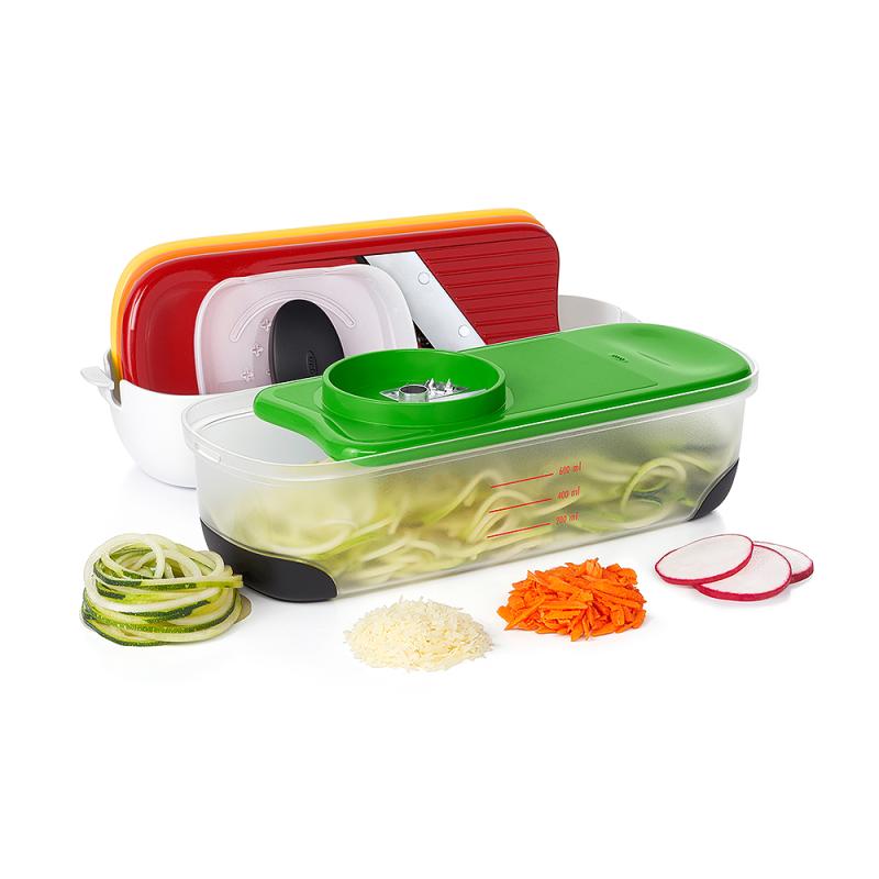 Rivjernsett med spiralizer