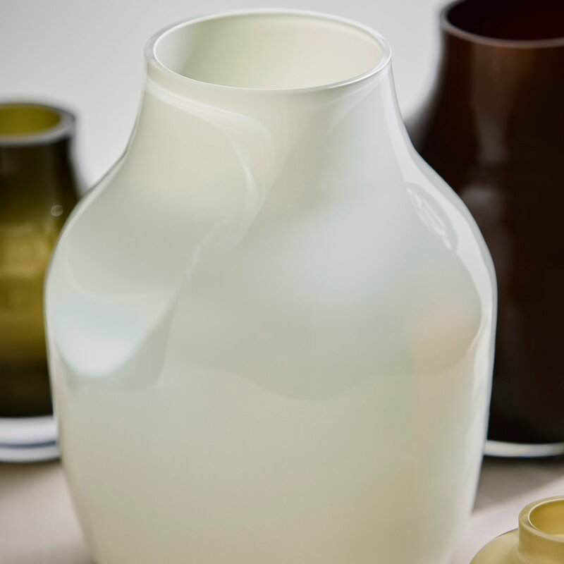 Paloma vase stor 26 cm offwhite