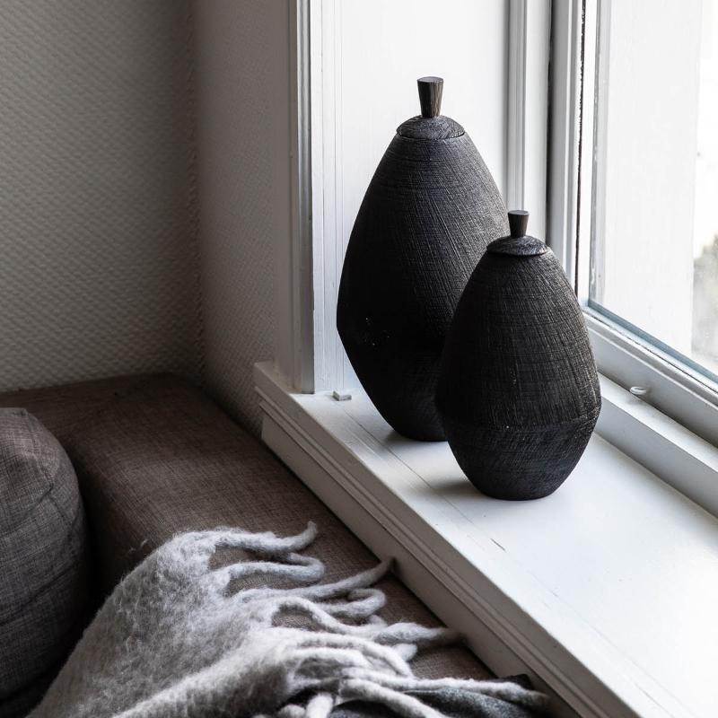 Molly krukke XL 45x24 cm svart