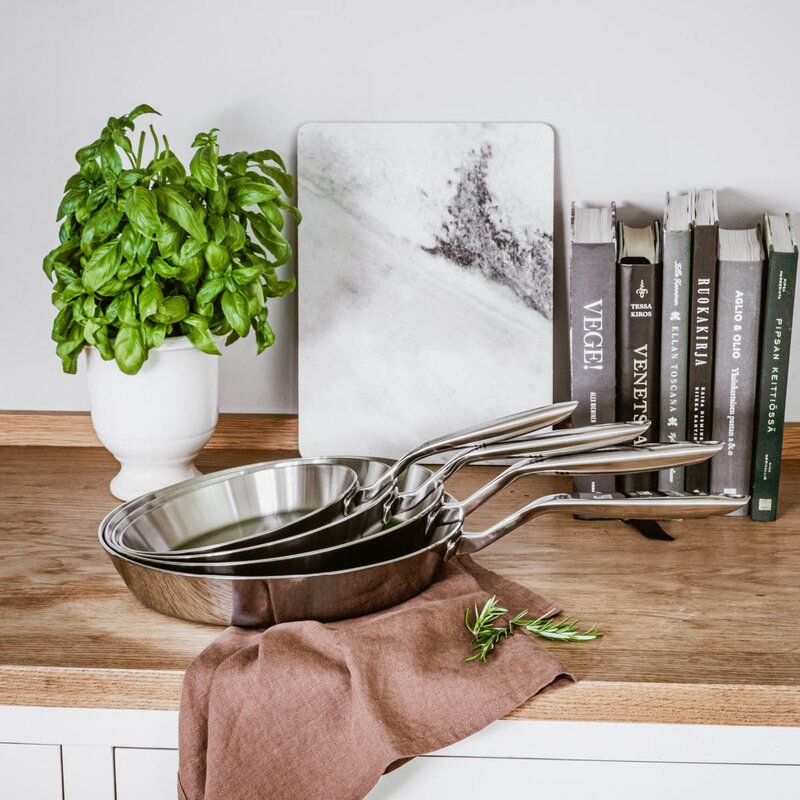 Steely Classic Triply stekepanne 30 cm
