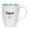 Til deg krus 35 cl svigers hvit/mintgrønn/svart