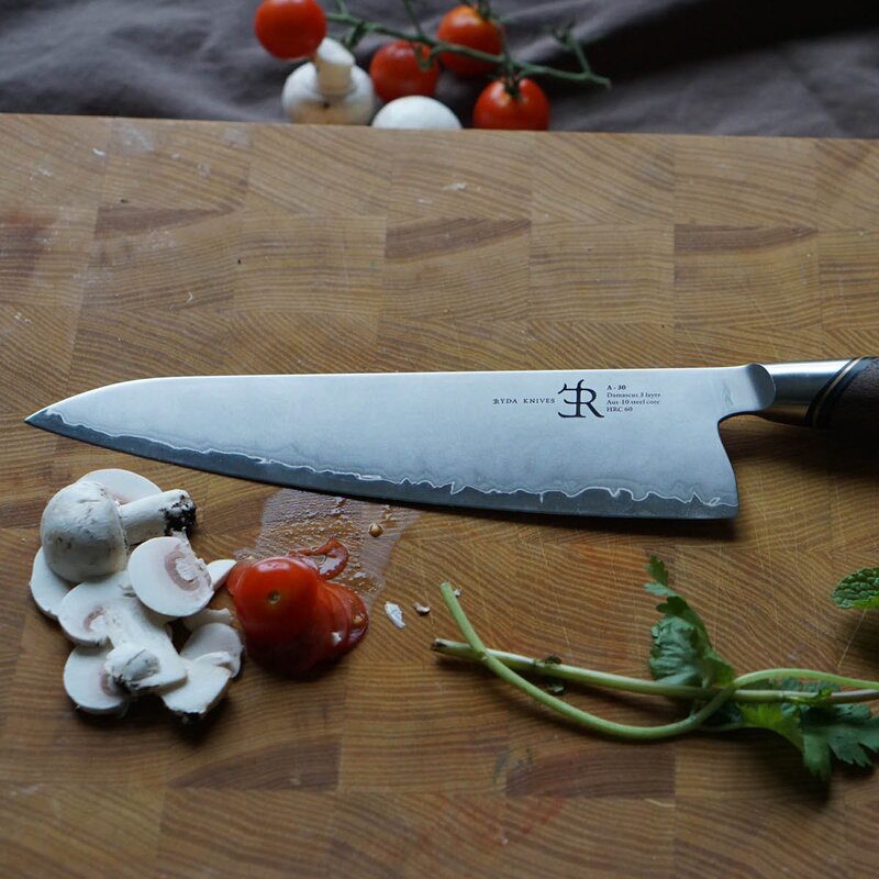 Ryda Knives A30 kokkekniv 20 cm