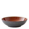 Pastaskål 20 cm svart/amber