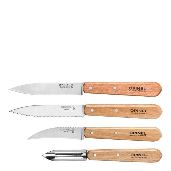 Essentials knivsett 4 deler bøk