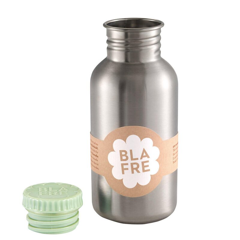 Stålflaske 500 ml lys grønn