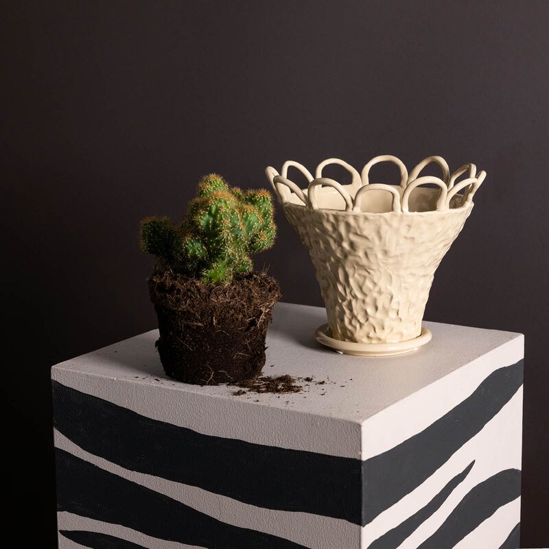 Patty krukke S 25x21 cm beige