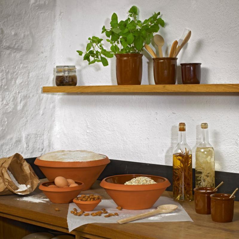 Deigbolle 5L terrakotta
