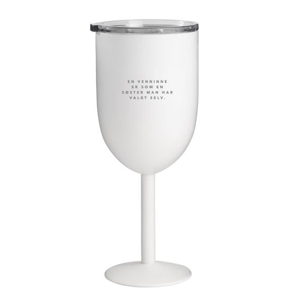 Vinglass termo VENNINNE 35 cl hvit