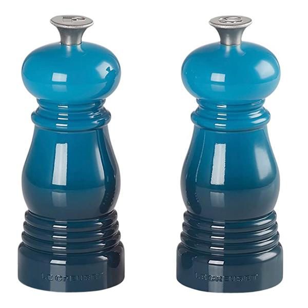 Salt- og pepperkvernsett 12 cm deep teal