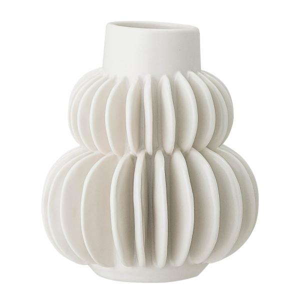 Halfdan vase 14 cm hvit