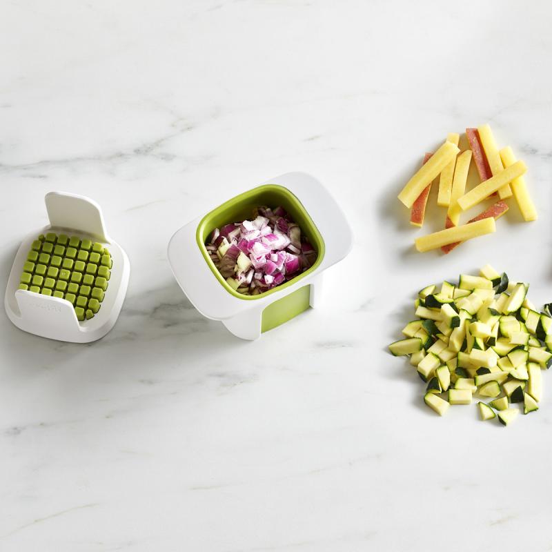 ChopCup grønnsakskutter grønn/hvit